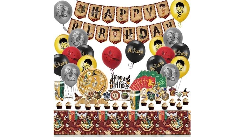 70 piece birthday party set