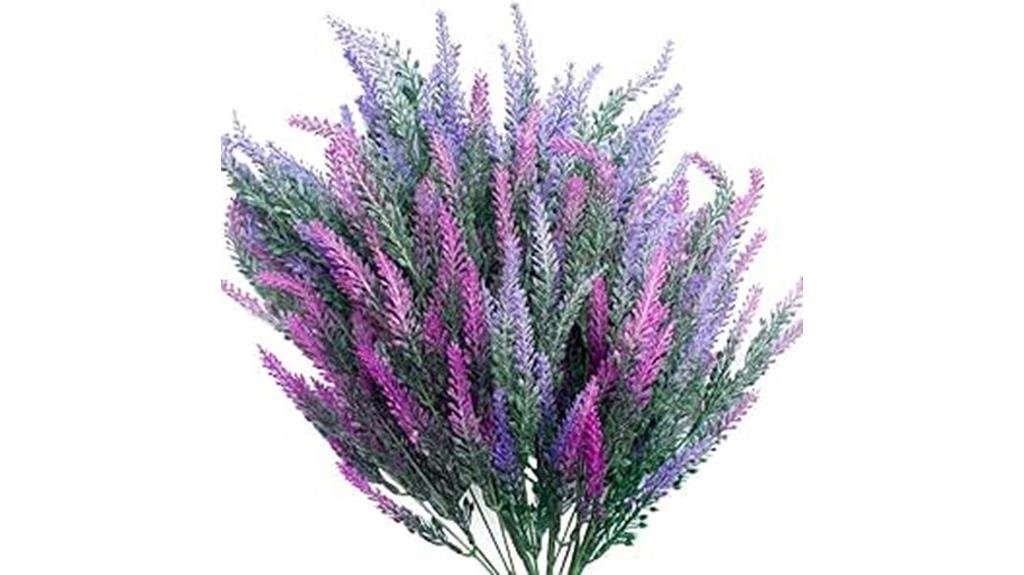 artificial lavender flower set