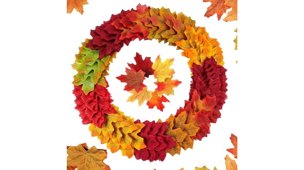 autumn maple leaves pack