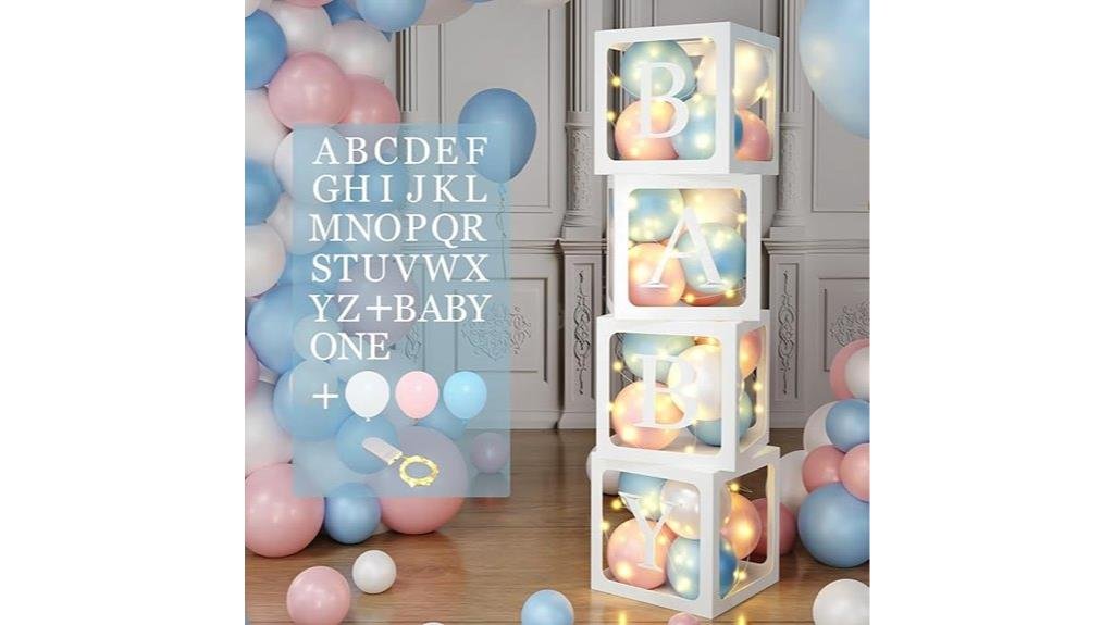 baby shower balloon box