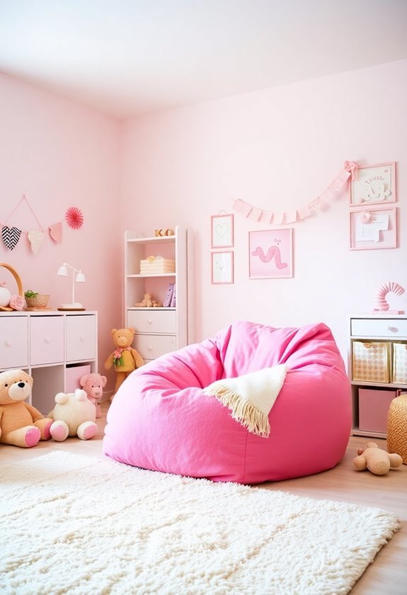 bean bag or lounge chair