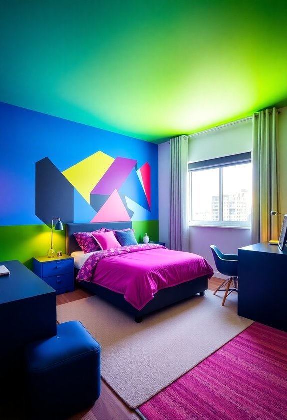 bold color schemes