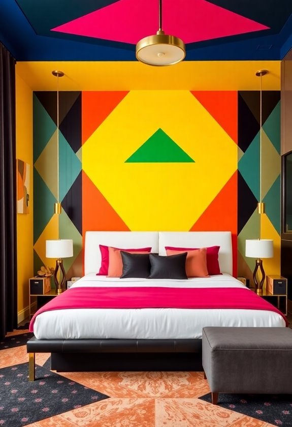 bold geometric patterns design