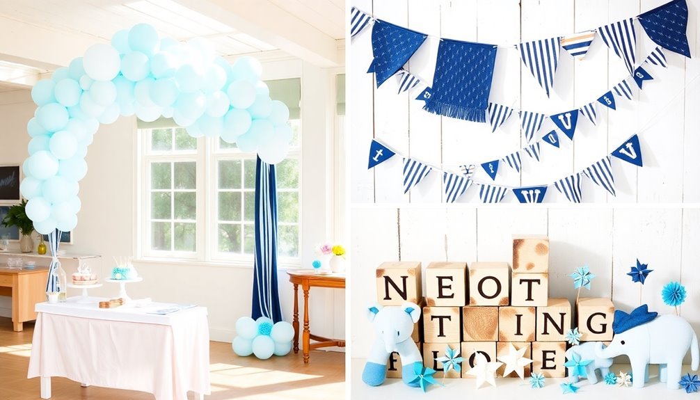 choosing baby shower decorations