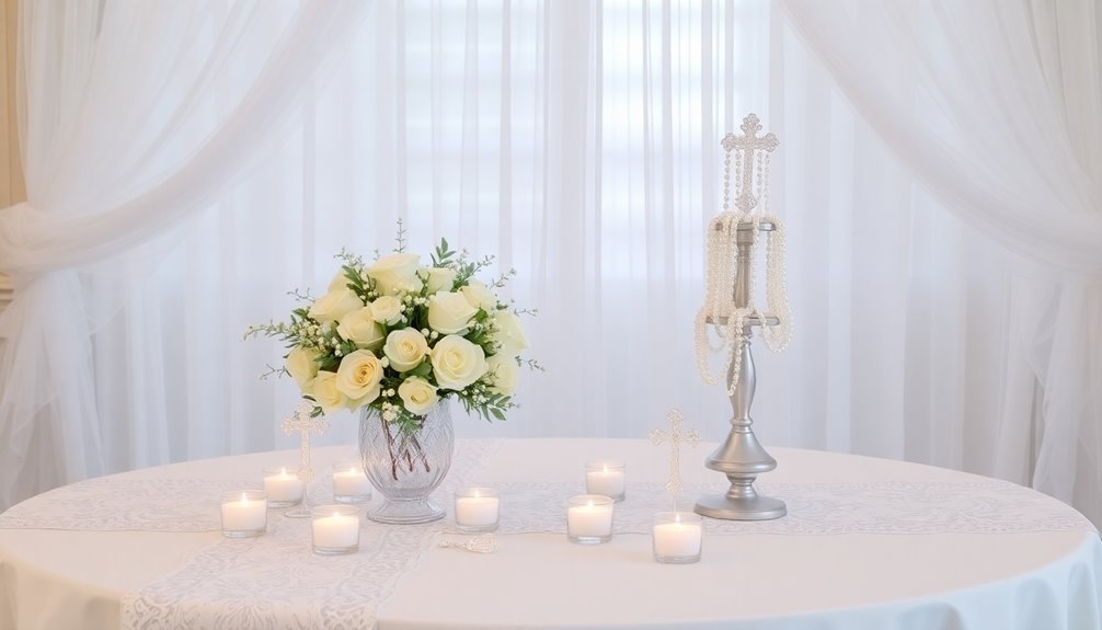 choosing first communion decorations