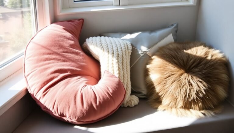 comfortable and cool cushions