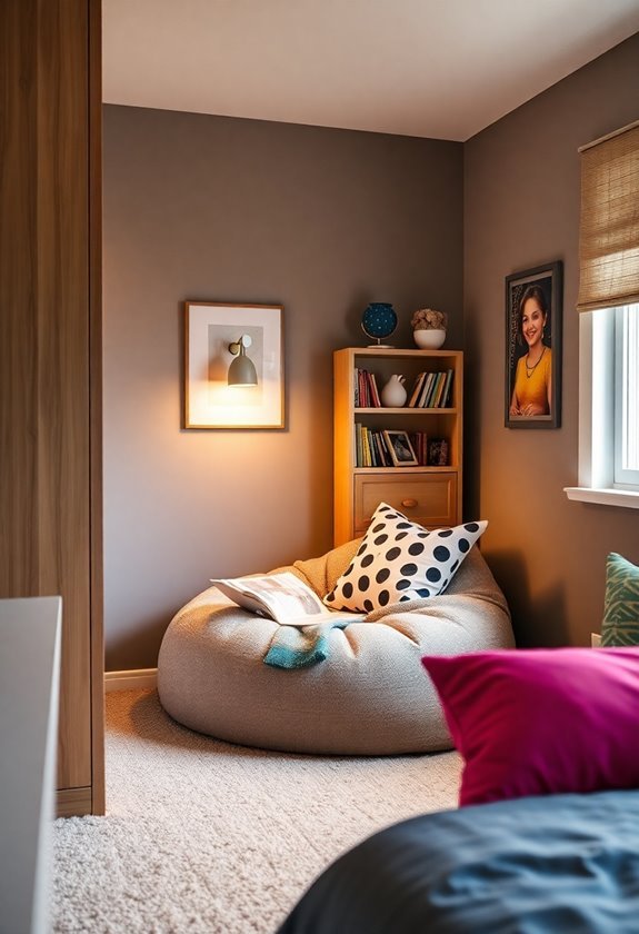 cozy reading corners created