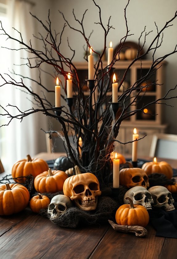 creating spooky centerpieces crafts