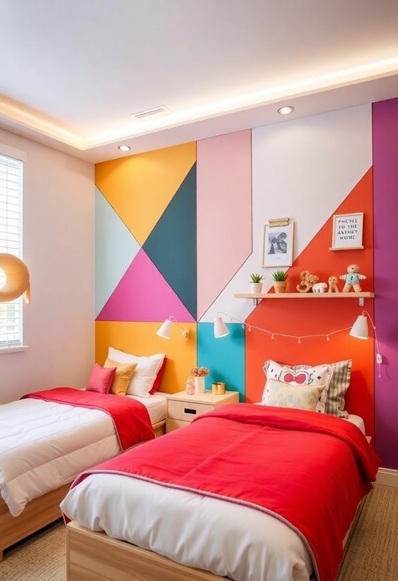 creative bed partition designs