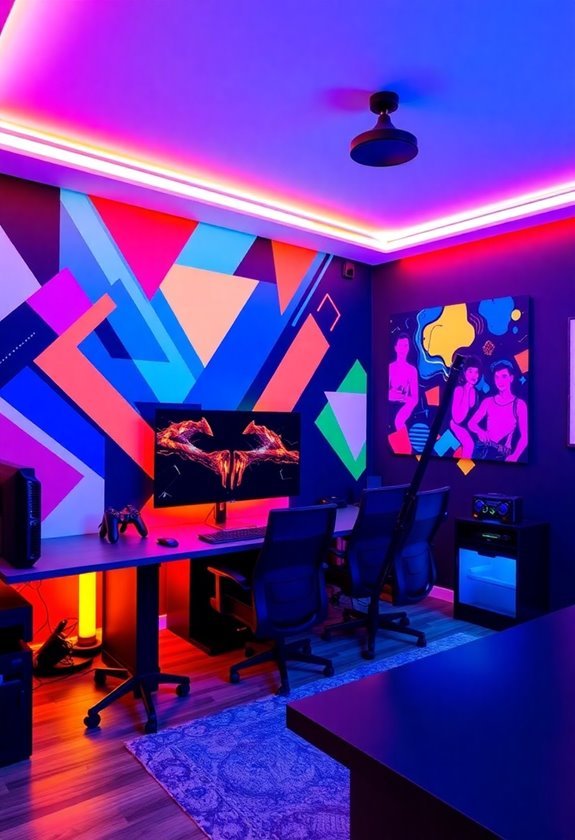 custom wall art addition
