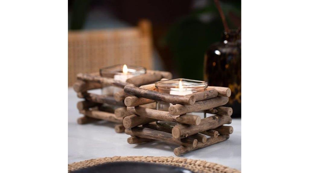 decorative candle set home