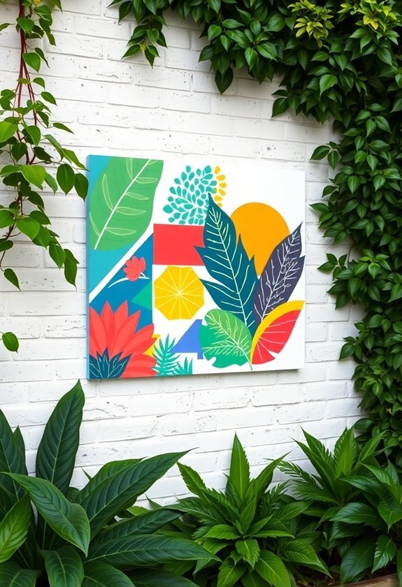 diy summer wall art