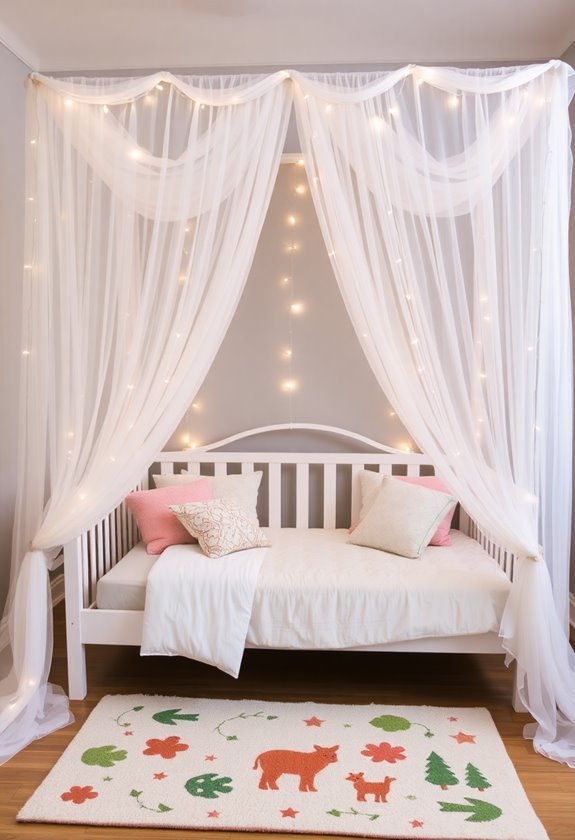 dreamy canopy bed