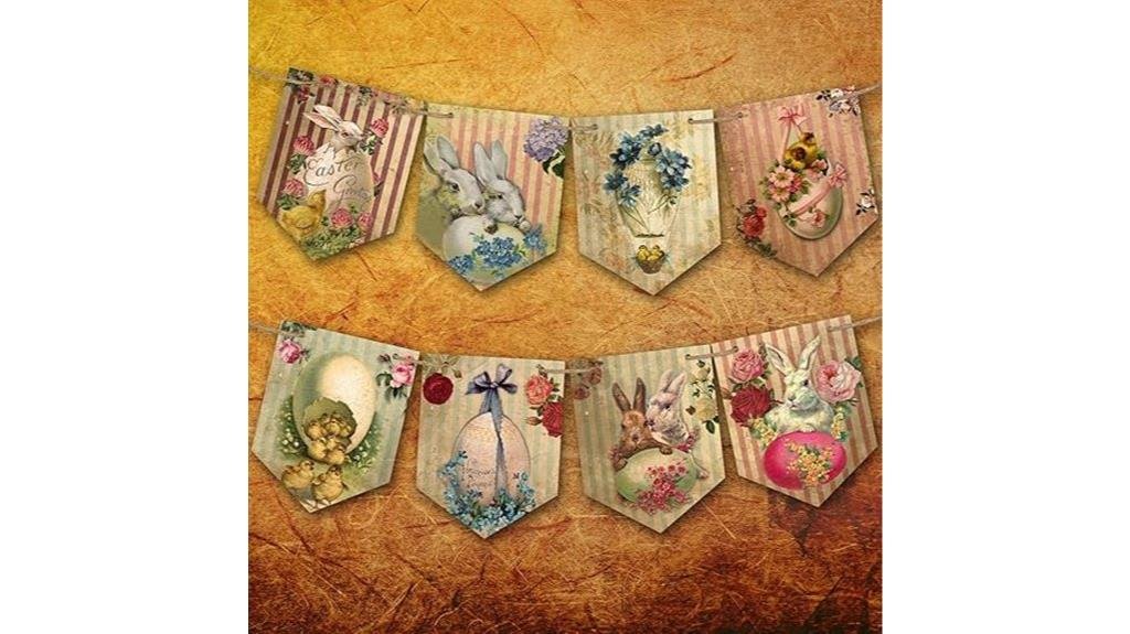 easter bunny and egg decorations