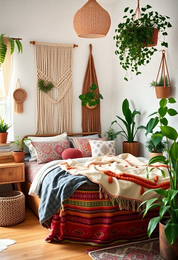 embracing boho aesthetic style