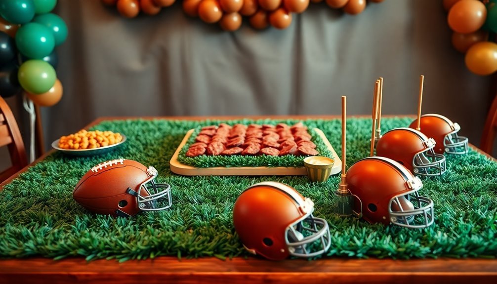 factores para decoraciones futbol sticas