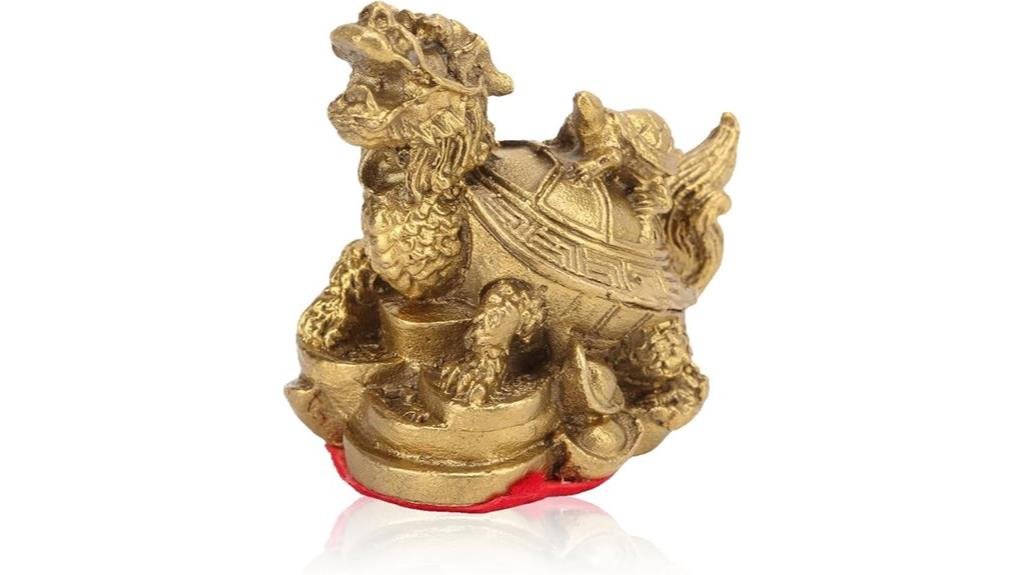 feng shui dragon turtle statue