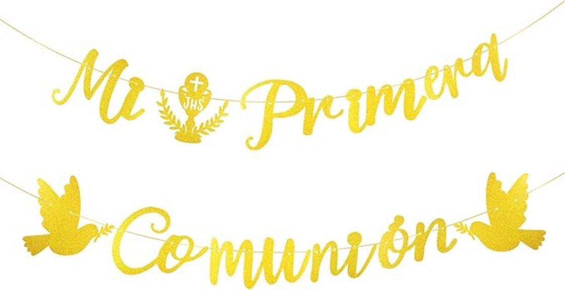 first communion banner decoration