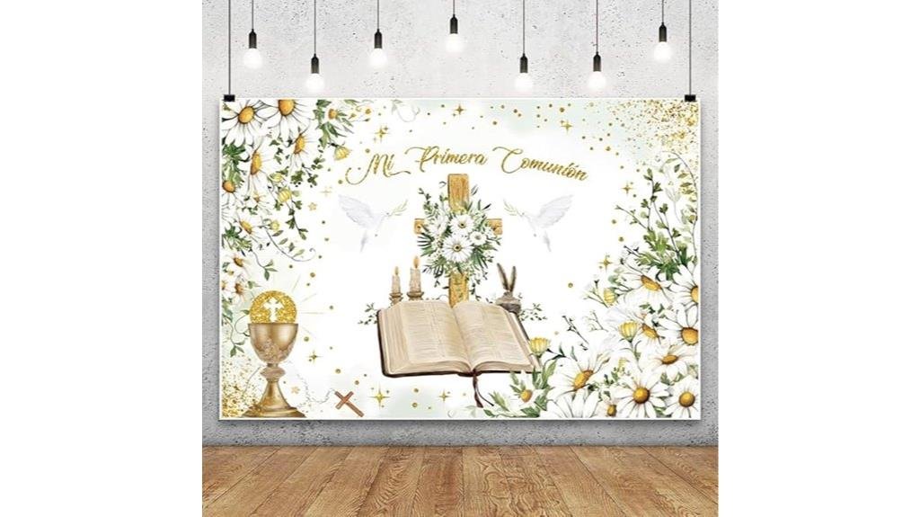 first communion photography banner