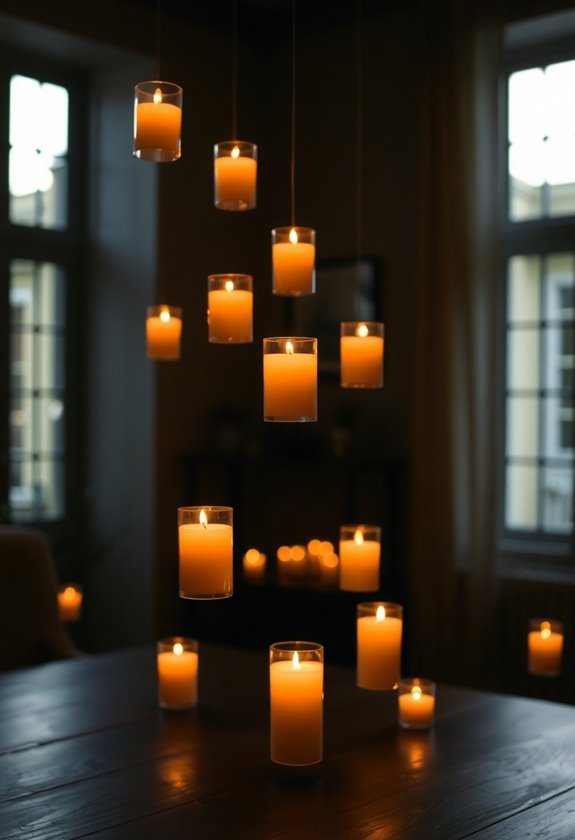 floating candle illusion