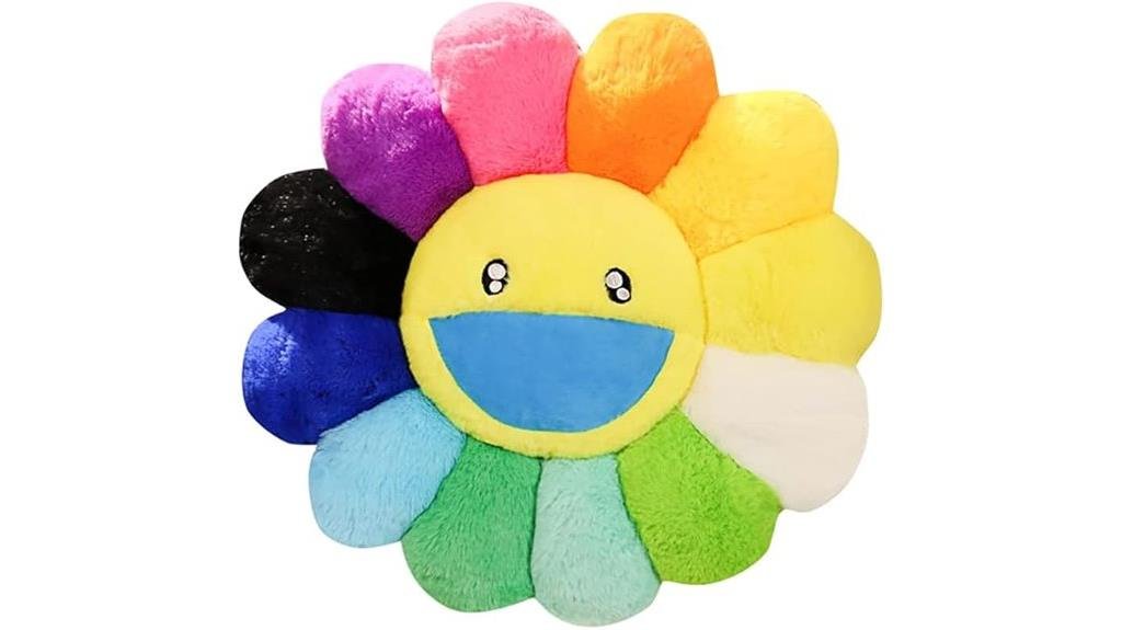 floral design floor cushion