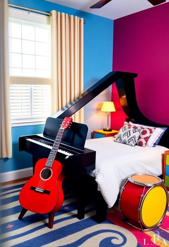 furniture inspired by instruments