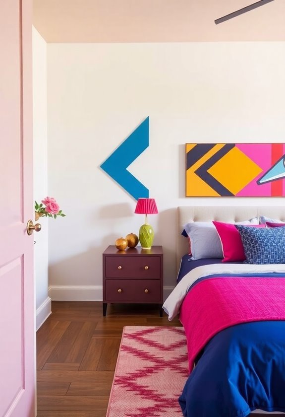 geometric pattern accents