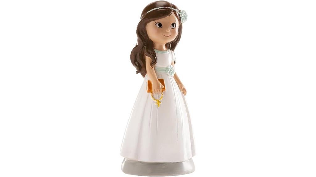 girl figurine communion decor