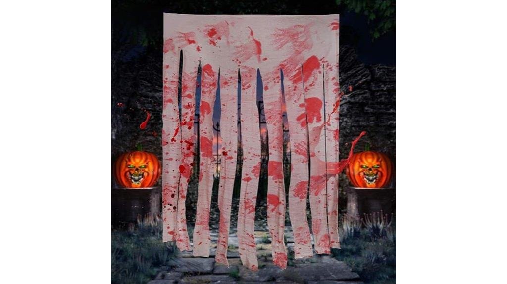 halloween door curtain decor