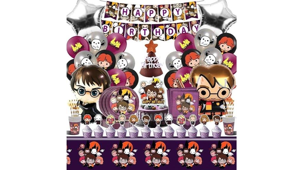 harry potter birthday decor kit