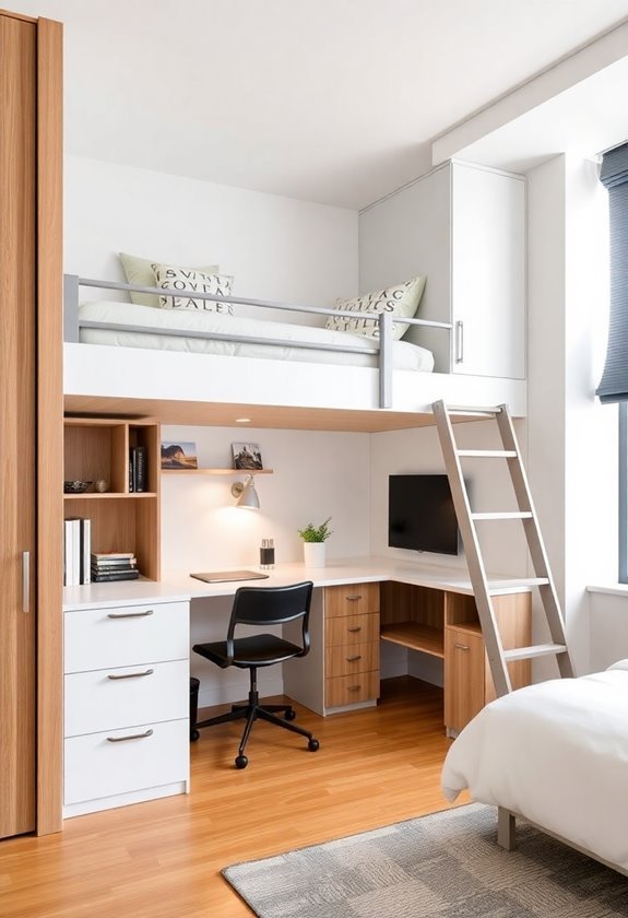 incorporating multifunctional furniture