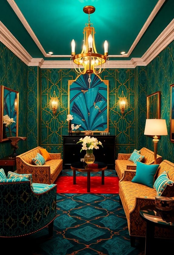 incorporating vibrant colors