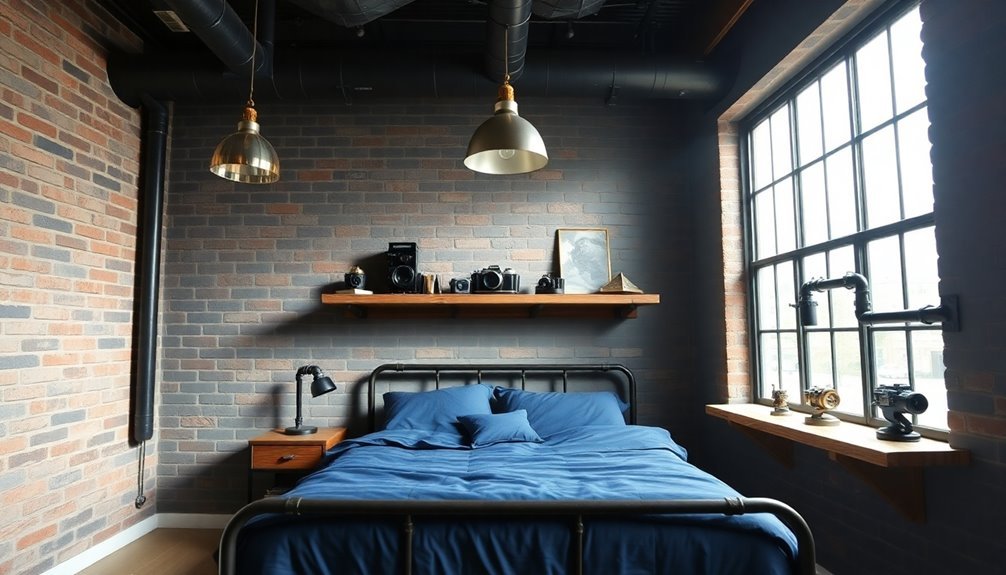 industrial decor for teens