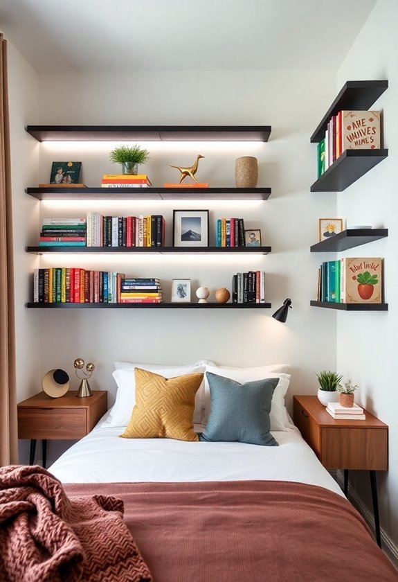 install wall shelves now