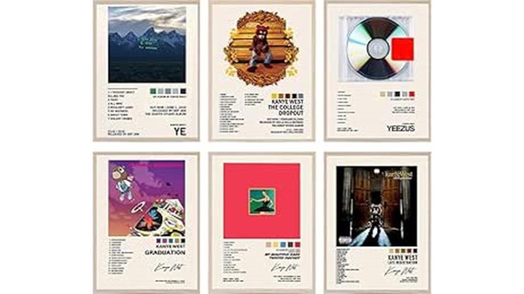 kanye west poster set