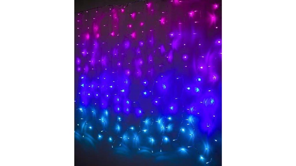 led curtain with remote