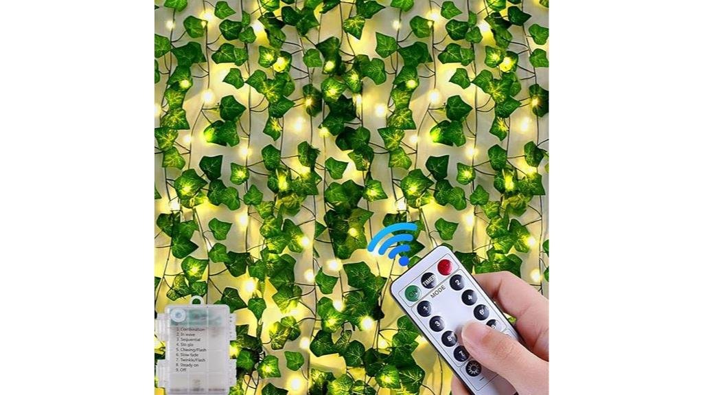 led ivy string lights