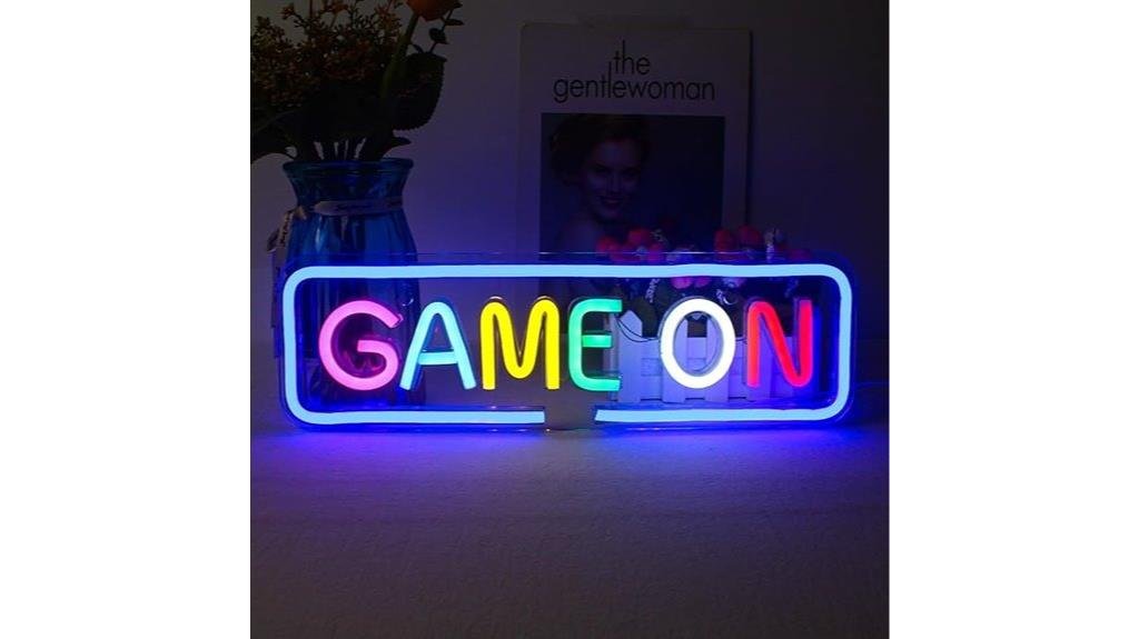 led neon wall decor