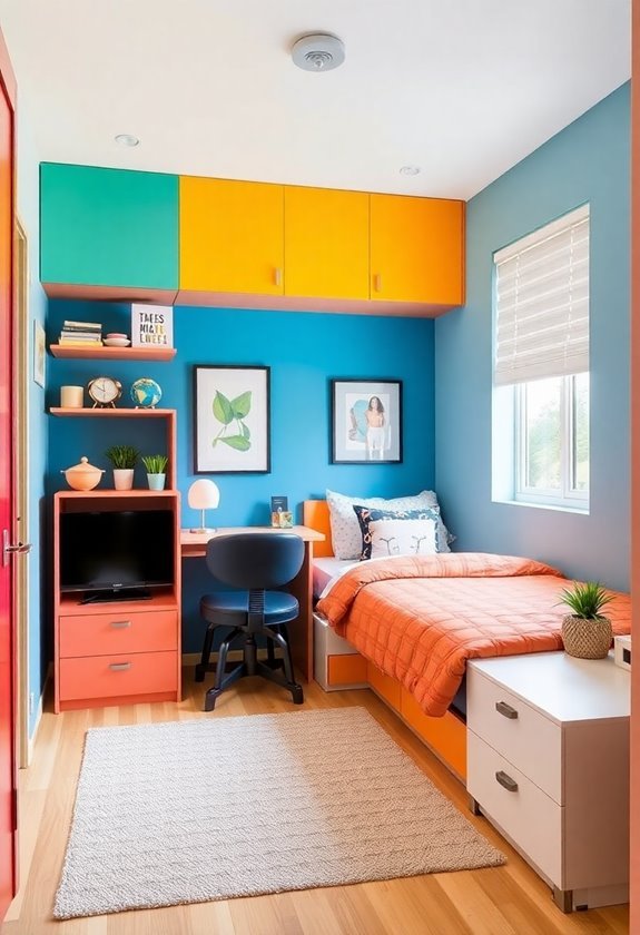 maximize small youth rooms