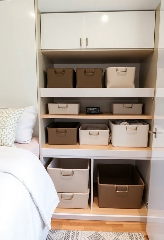 maximize under bed storage
