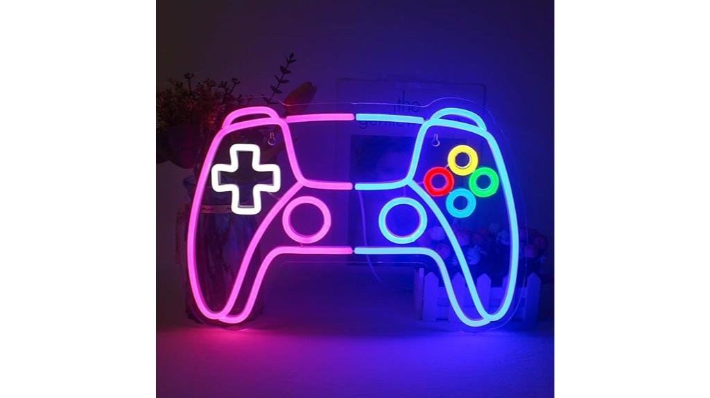 neon led game console