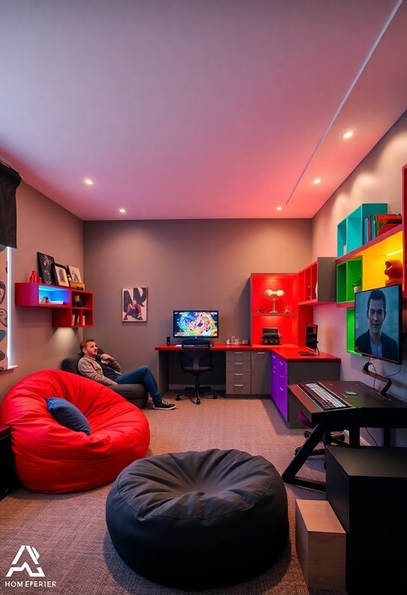 play and relax zones