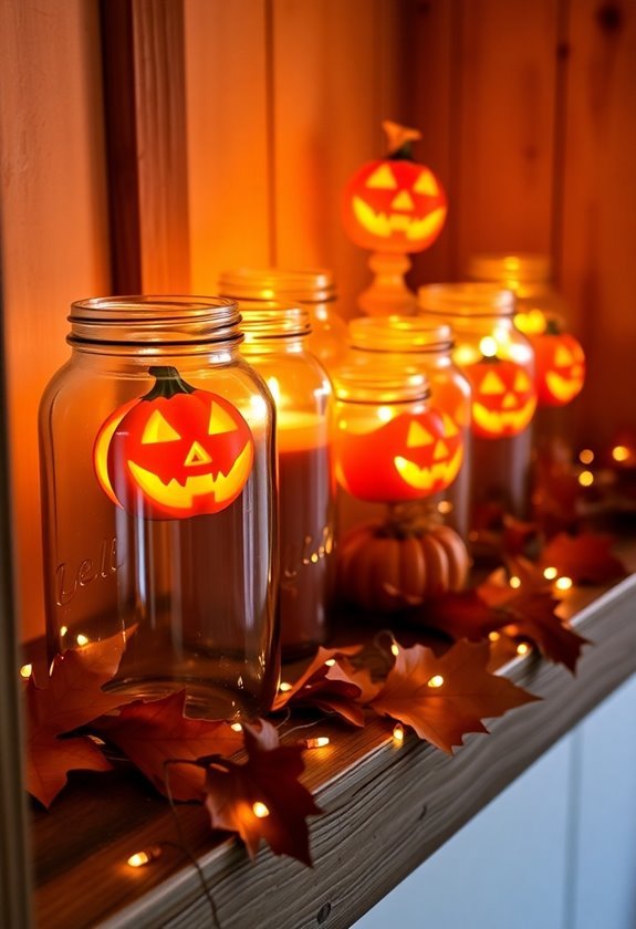 pumpkin head jars
