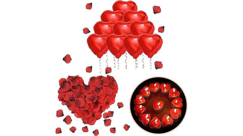 romantic kit with candles