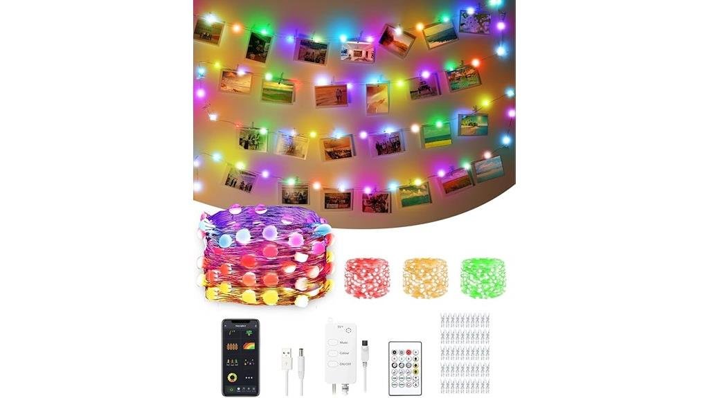 smart wifi led string lights