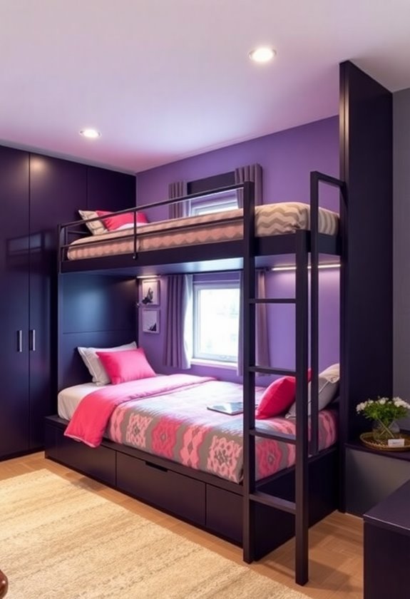 space saving bunk beds