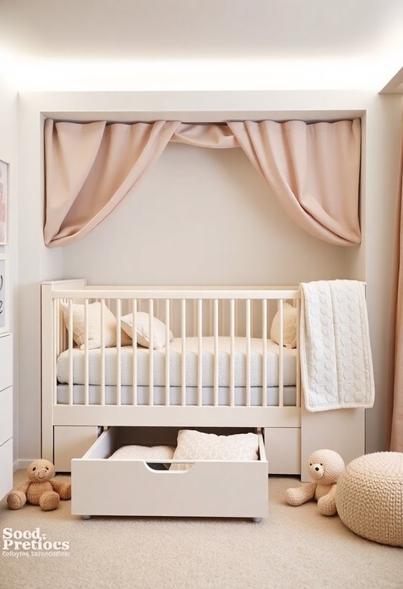 space saving cribs design
