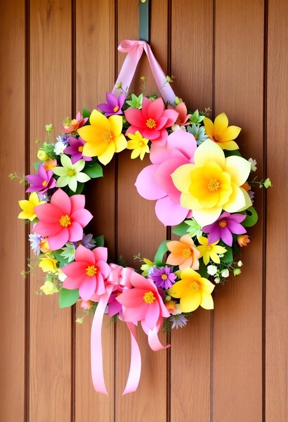 spring garlands decoration ideas