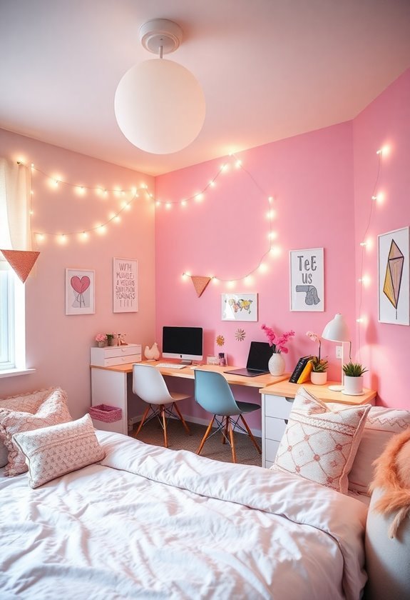 trendy girls bedroom ideas