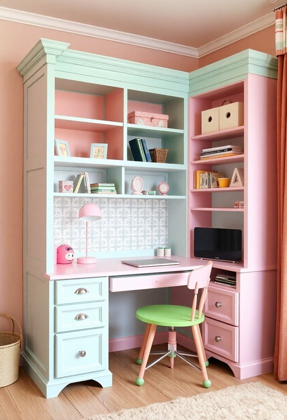 versatile desk design concept